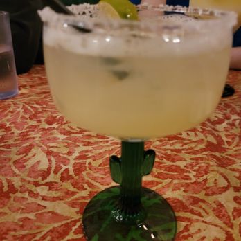Mi Rancho - Margarita in a cute cactus glass - Tex-Mex Near Me - Germantown, Maryland