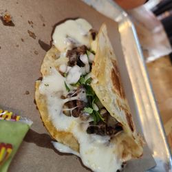 Chilangos Tacos - Carne asada quesadilla