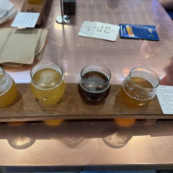 James Calley Brewing Co - Flight of beer - Brewpubs Near Me - Sapulpa, Oklahoma James Calley Brewing Co - Flight of beer - Brewpubs Near Me - Sapulpa, Oklahoma