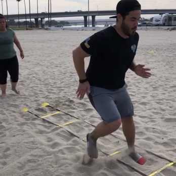 Train DRVN - Agility and footwork drills at Saturday Beach sessions - Trainers Near Me Train DRVN - Agility and footwork drills at Saturday Beach sessions - Trainers Near Me