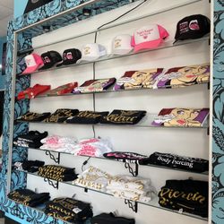 Finders Keepers Body Piercings - Lots of cute merch!