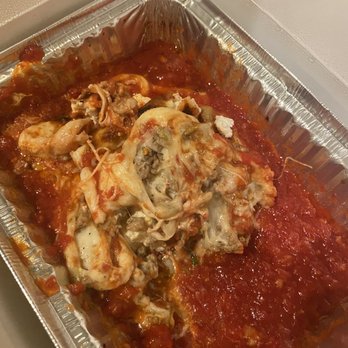 Guicho's Eatery - Lasagna missing lasagna noodles - Italian Near Me - Carpinteria, California