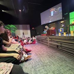 Sandhills Community Church - Northeast - Christmas Services, they read to the children during service