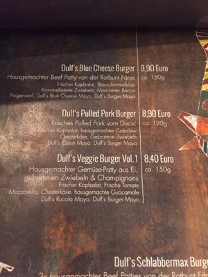 Menu photo 4 Dulf's Burger Hamburg, HH