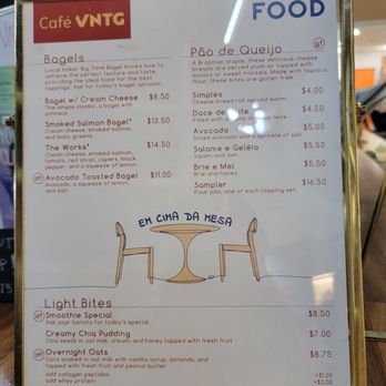 Cafe VNTG - Menu - Cafes Near Me - Urban Honolulu, Hawaii Cafe VNTG - Menu - Cafes Near Me - Urban Honolulu, Hawaii