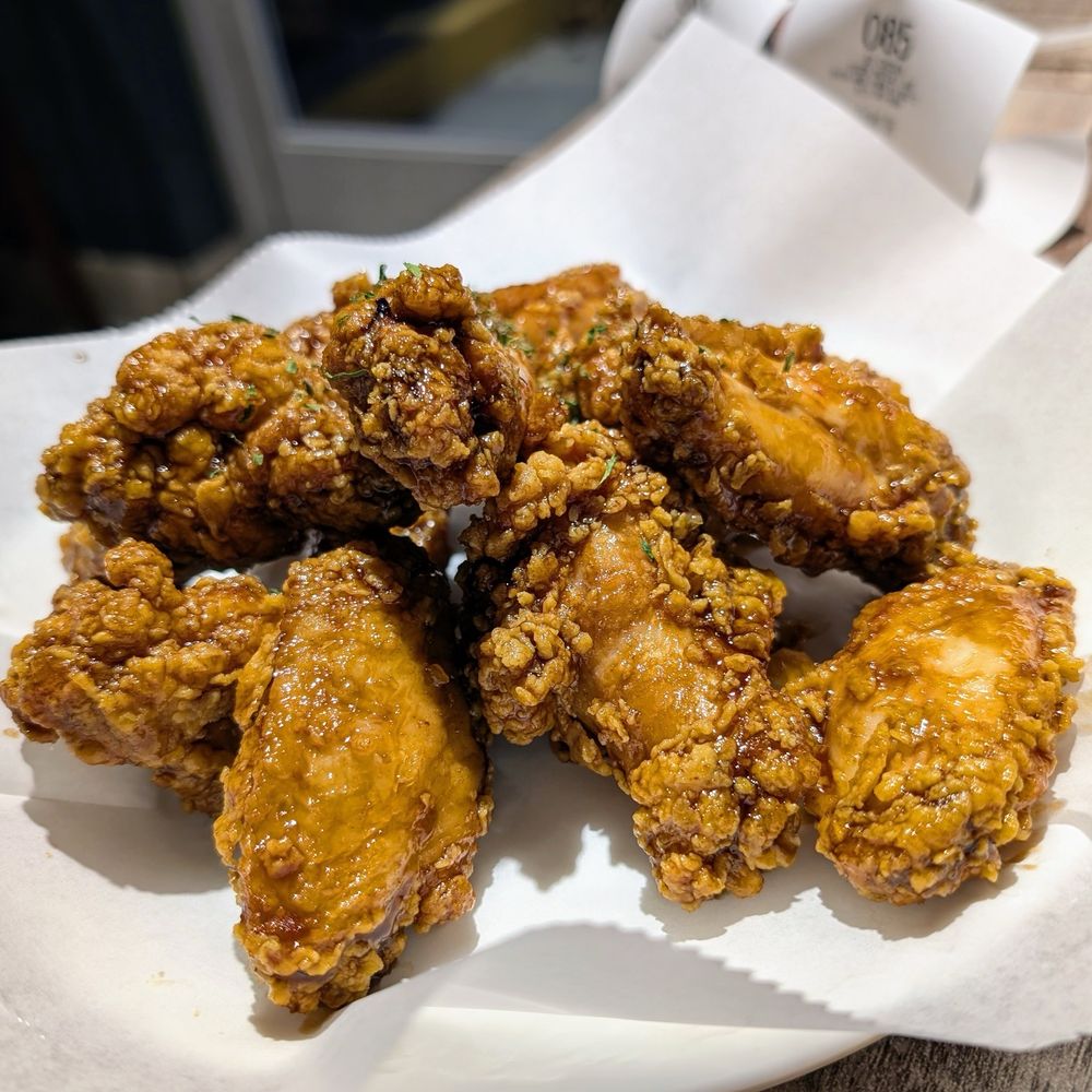 Garlic soy chicken wings Garlic soy chicken wings