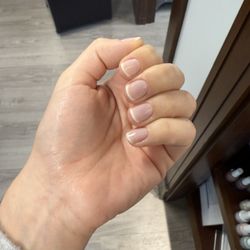 Leila Klein - Natural French Dazzle Dry mani