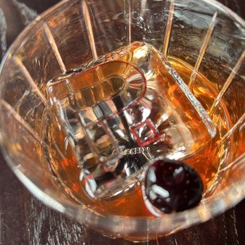 Plate - Awesome cocktails with logo ice! - Italian Near Me - Leawood, Kansas Plate - Awesome cocktails with logo ice! - Italian Near Me - Leawood, Kansas
