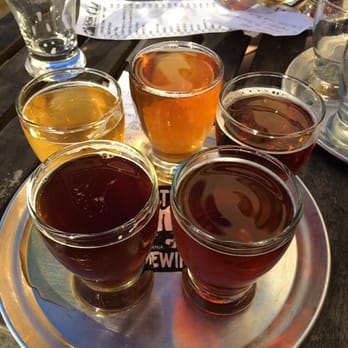 Faction Brewing - A flight - Breweries Near Me - Alameda, California Faction Brewing - A flight - Breweries Near Me - Alameda, California