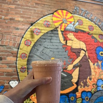 De Fer Coffee - strawberry and banana smoothie - Coffee & Tea Near Me - Pittsburgh, Pennsylvania De Fer Coffee - strawberry and banana smoothie - Coffee & Tea Near Me - Pittsburgh, Pennsylvania