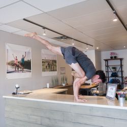 Modo Yoga Winnipeg @ Waverley - New sign in method. Haha
