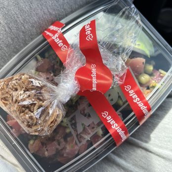 The Ceviche Spot - Packaging of the tuna ceviche / Pink Panther Ceviche - Seafood Near Me - Fullerton, California The Ceviche Spot - Packaging of the tuna ceviche / Pink Panther Ceviche - Seafood Near Me - Fullerton, California