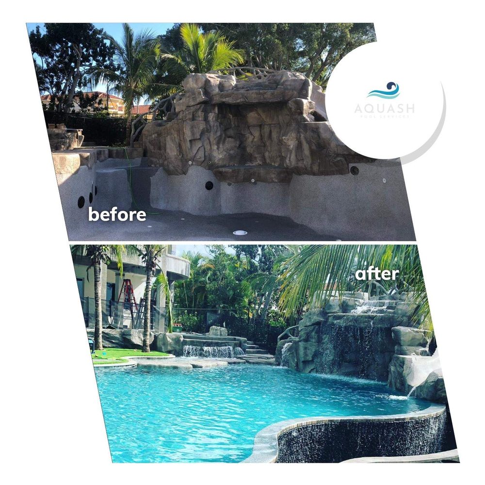 AQUASH POOL SERVICES 11 Photos Pool Cleaners Palm Springs, FL