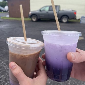 Munchi Box - Ube cold Brew and Ube Cream Soda - Coffee & Tea Near Me - Hilo, Hawaii