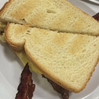 Waffle Shop - Bacon & egg on white toast with jelly - Diners Near Me - Alexandria, Virginia Waffle Shop - Bacon & egg on white toast with jelly - Diners Near Me - Alexandria, Virginia