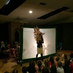 Expressions Learning Arts Academy - Wayang Kulit Malayasian shadow puppets visit Expressions. One of the many artistic enhancements to an A+ education.