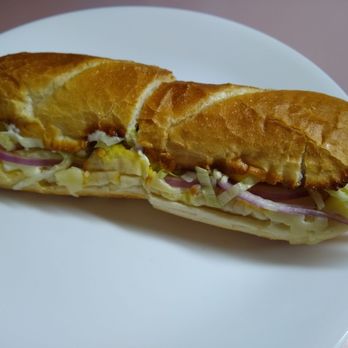 Mayback's - Half cheese sub, TINY for ten bucks! - Pizza Near Me - Buffalo, New York