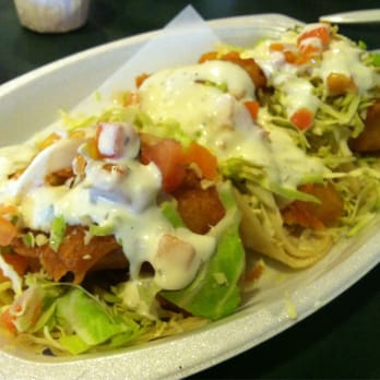 Taco Nazo - Three fish tacos aren't nearly enough to satisfy my cravings! - Seafood Near Me - Walnut, California Taco Nazo - Three fish tacos aren't nearly enough to satisfy my cravings! - Seafood Near Me - Walnut, California