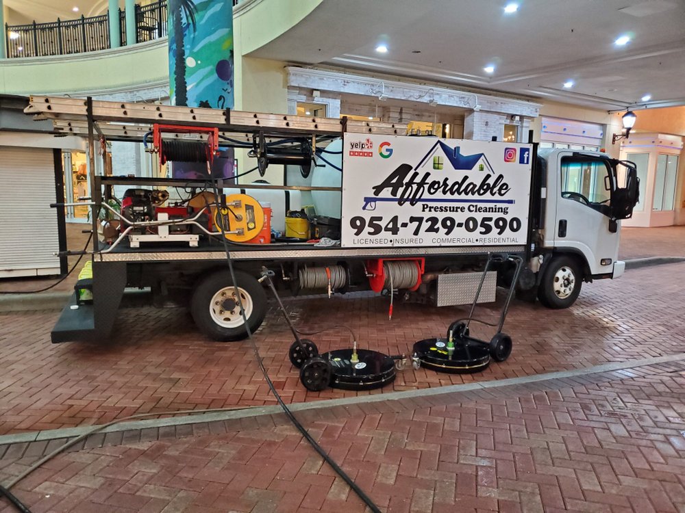 Slide of Affordable Pressure Cleaning