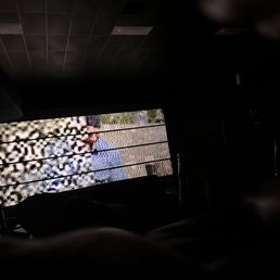 Here is what the screen looked like midway through the movie. Here is what the screen looked like midway through the movie.