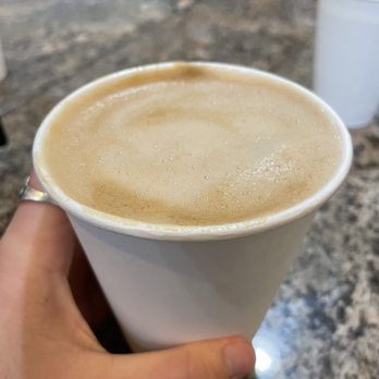 Red Dog Coffee - Dirty chai latte with oat milk - Cafes Near Me - Manitou Springs, Colorado Red Dog Coffee - Dirty chai latte with oat milk - Cafes Near Me - Manitou Springs, Colorado