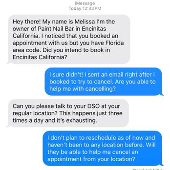Paint Nail Bar - Communication with the business owner, Melissa - Nail Salons Near Me - Encinitas, California
