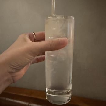 Uchiko Houston - Yuzu pear gin and tonic - Sushi Bars Near Me - Houston, Texas Uchiko Houston - Yuzu pear gin and tonic - Sushi Bars Near Me - Houston, Texas