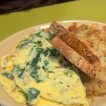 Snooze, an A.M. Eatery - "Create your own omelette " with Chicken sausage - Breakfast & Brunch Near Me - Stafford, Texas Snooze, an A.M. Eatery - "Create your own omelette " with Chicken sausage - Breakfast & Brunch Near Me - Stafford, Texas