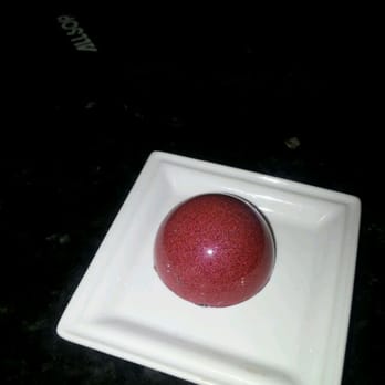 Sweet Lollapalooza - This will be the big "it" chocolate for Valentines day. It is milk chocolate filled with a passionfruit & St. Germaine jelly ! - Chocolatiers & Shops Near Me - Edmonton, Alberta