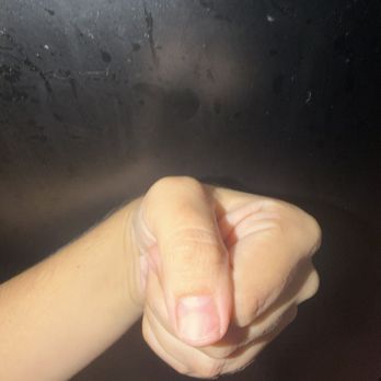 Organic Nail & Spa - Left thumb over filed - Nail Salons Near Me - Chino, California Organic Nail & Spa - Left thumb over filed - Nail Salons Near Me - Chino, California