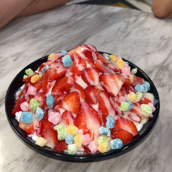 Aggie Yogurt - Strawberry Bingsoo - Ice Cream & Frozen Yogurt Near Me - Davis, California Aggie Yogurt - Strawberry Bingsoo - Ice Cream & Frozen Yogurt Near Me - Davis, California