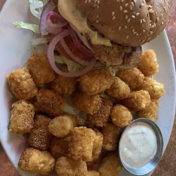 McMenamins Pub - Chicken sandwich with Cajun fries - Bars Near Me - McMinnville, Oregon McMenamins Pub - Chicken sandwich with Cajun fries - Bars Near Me - McMinnville, Oregon