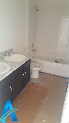 Post Construction Cleaning - This post construction cleaning was done for a newly built home. This was a final phase cleaning done to prepare the home to be ready for move in.