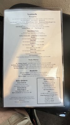 Menu photo 2 Mr T's Family Cafe Mount Vernon, WA