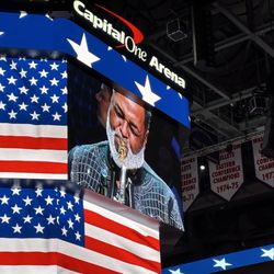 Capital One Arena - National Anthem Wizards/Celtics game