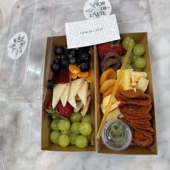 Fior Di Latte - I forgot the names of these plates but it was amazing!! - Cheese Shops Near Me - Long Beach, California