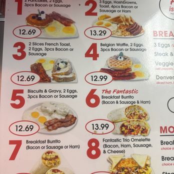 Fantastic Cafe - Breakfast Menu - Diners Near Me - Norco, California