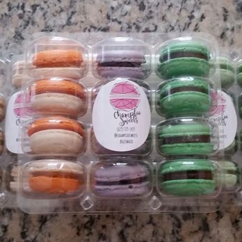 Champloo Sweets - Lilikoi, ube & mint chocolate pack on top of vanilla & pistachio - Desserts Near Me