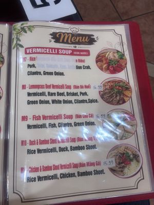 Menu photo 5 Pho A Dong Las Cruces, NM