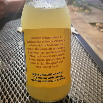 Sleeping Giant Grill - lemon ginger drink - Seafood Near Me - Kapaa, Hawaii Sleeping Giant Grill - lemon ginger drink - Seafood Near Me - Kapaa, Hawaii
