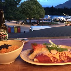 Coyote Grill - Enchiladas with a view