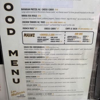Los Molinos Beer - Menu - Brewpubs Near Me - San Clemente, California Los Molinos Beer - Menu - Brewpubs Near Me - San Clemente, California