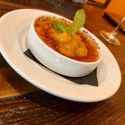 Aromi Italian Restaurant - Mango Creme Brûlée