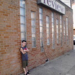 My son Carlo standing outside. #50dollartech