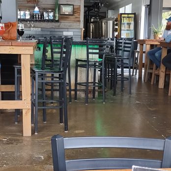 Back Channel Brewing - Some of the tap room and seating options - Breweries Near Me - Spring Park, Minnesota