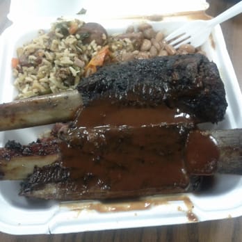 Hungry Farmer Bar-B-Q - Beef rib special plate. - Barbeque Near Me - Houston, Texas Hungry Farmer Bar-B-Q - Beef rib special plate. - Barbeque Near Me - Houston, Texas