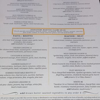 Toscanos - Menu. - Italian Near Me - Puyallup, Washington