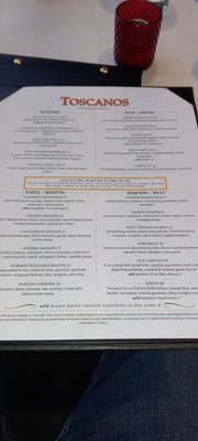 Menu photo 3 Toscanos Puyallup, WA Menu photo 3 Toscanos Puyallup, WA