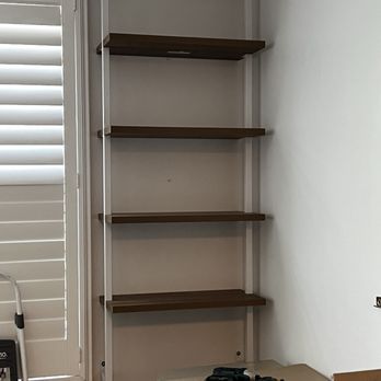 Local Motion Movers  - floating shelving unit - Movers Near Me - Fairfax, Virginia