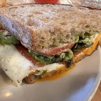 Native Fields - Breakfast sandwich with over easy egg - New American Near Me - Walnut, California